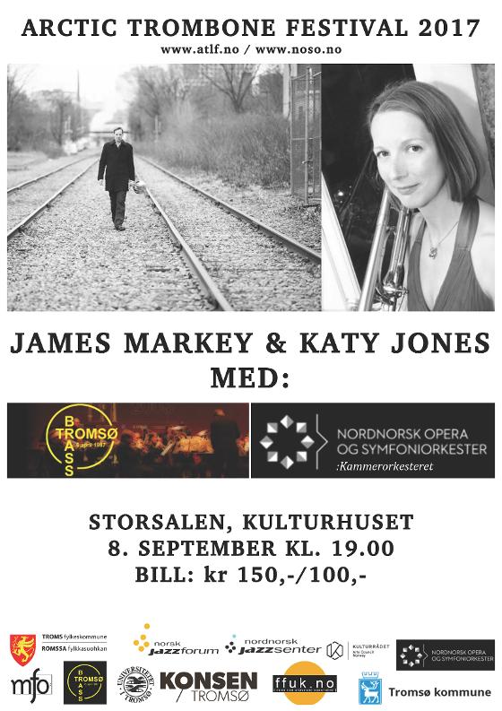 Arctic Trombone Festival - Konsert med NOSO og Troms&oslash; Brass fredag 8. september kl. 19.00